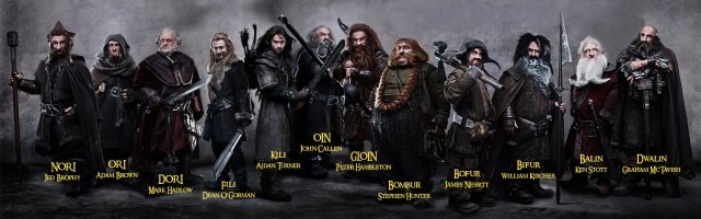 The Hobbit 13 Dwarves named