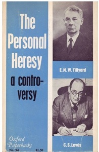 Personal Heresy by CS Lewis 60s