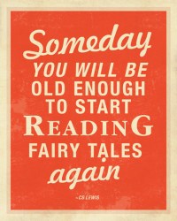 CS Lewis Quote Lucy Lion Witch Wardrobe