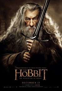 ian mckellen gandalf desolation of smaug poster