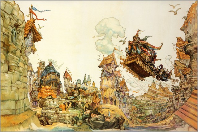 terry pratchett eric flying scene