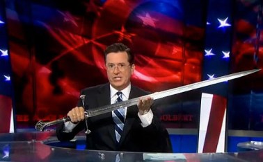 colbert is a tolkien nerd