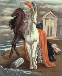Giorgio de Chirico-horses of Agamémnon