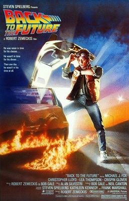 back to the future movie poster