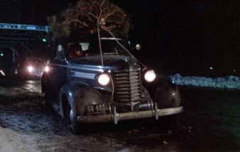 christmas story tree car
