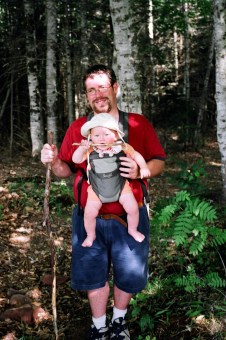 Dad & Cole Hiking 2005