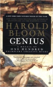 Harold Bloom genius