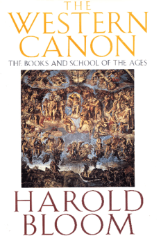 Harold Bloom western canon