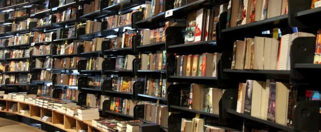 SF and fantasy section, American Book Center