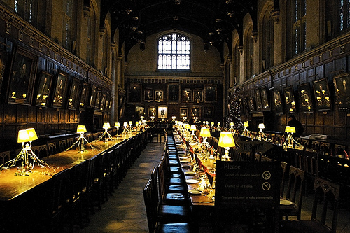 dining hall harry potter