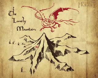 tolkien-lonely-mountain-in-the-hobbit