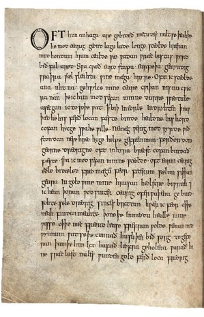 wanderer-exeter-book-first-page-bernard-muir