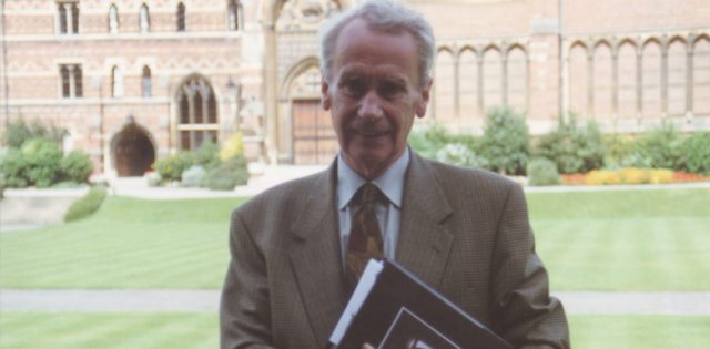 Tolkien Society Photo of Christopher Tolkien