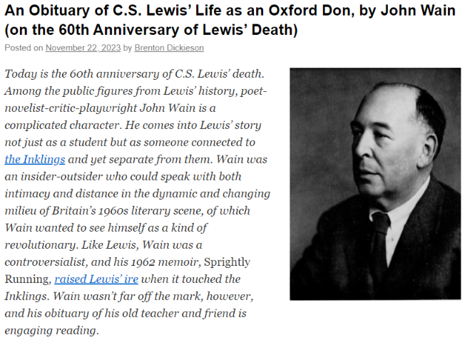 Happy 125th Birthday C.S. Lewis! (#CSLewisReadingDay) | A Pilgrim in Narnia